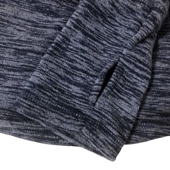 St. Johns XL Bay Blue Pullover 1/4 zip Fleech Pockets Thumb Holes - Picture 4 of 8